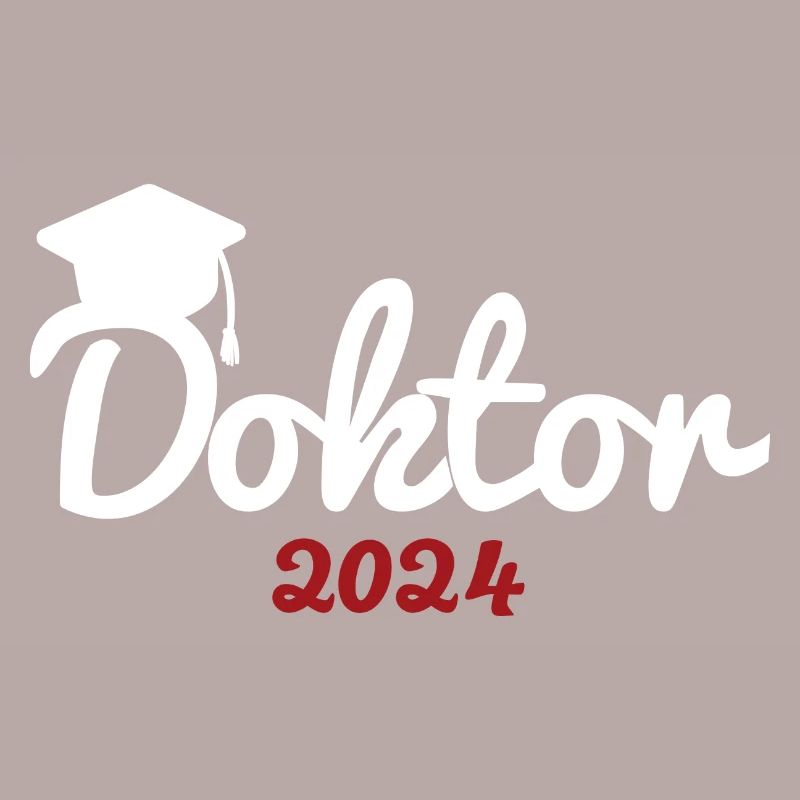 Doktortitel 2024 Doktorhut Promotion Doktor