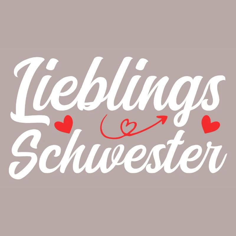 Lieblingsschwester Geschenk Geschenkidee Schwester