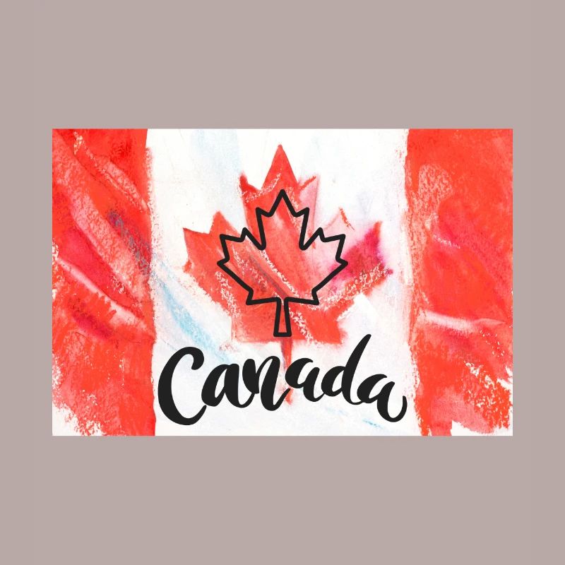 Canada, maple leaf.