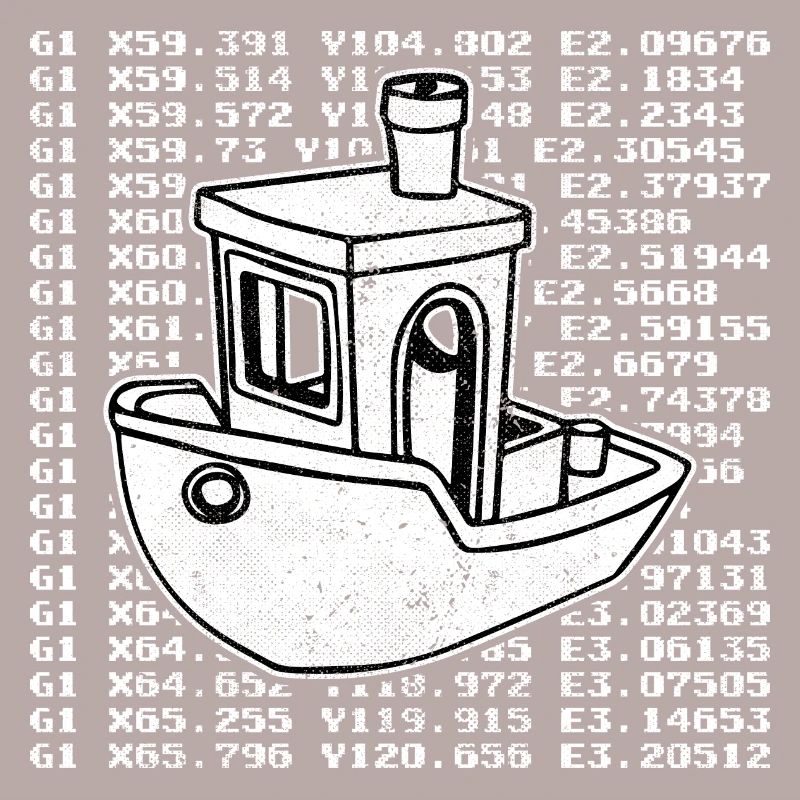 Benchy 3D gcode test hobby modeling