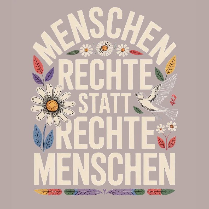 Menschenrechte statt rechte Menschen Statement