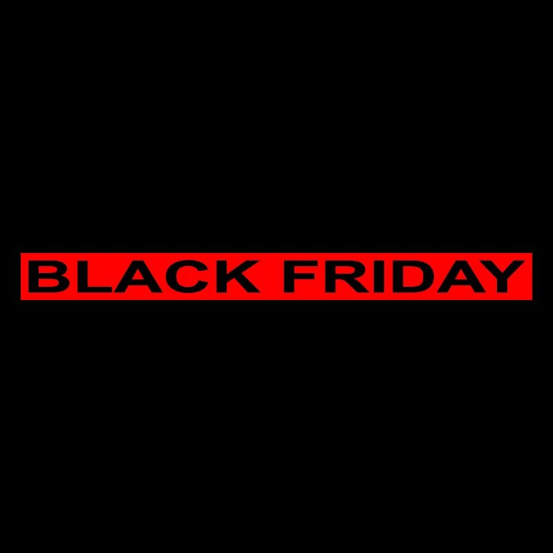 Black Friday red stripe