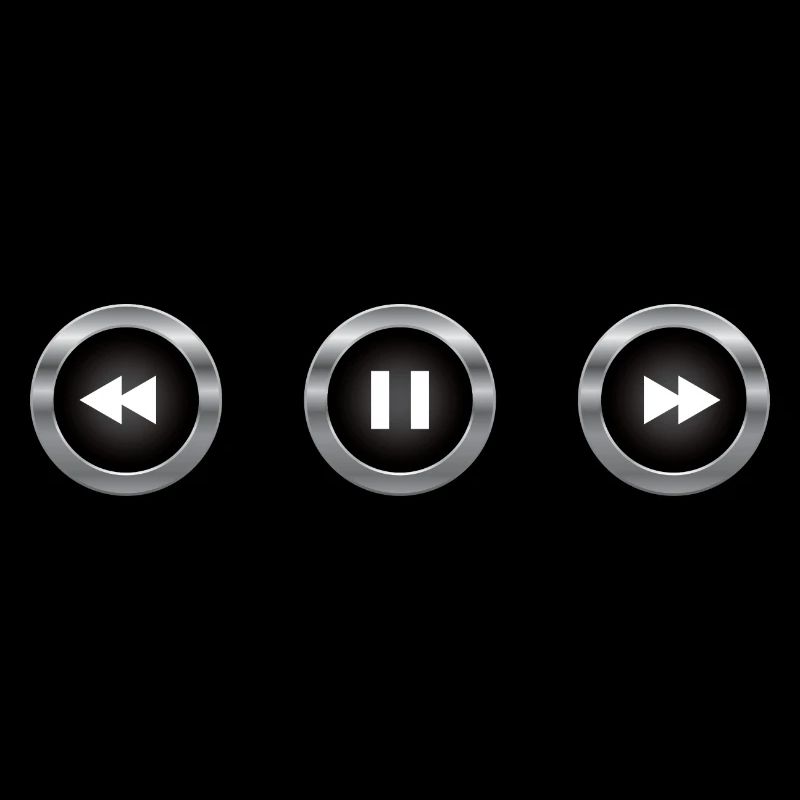 Audio control buttons