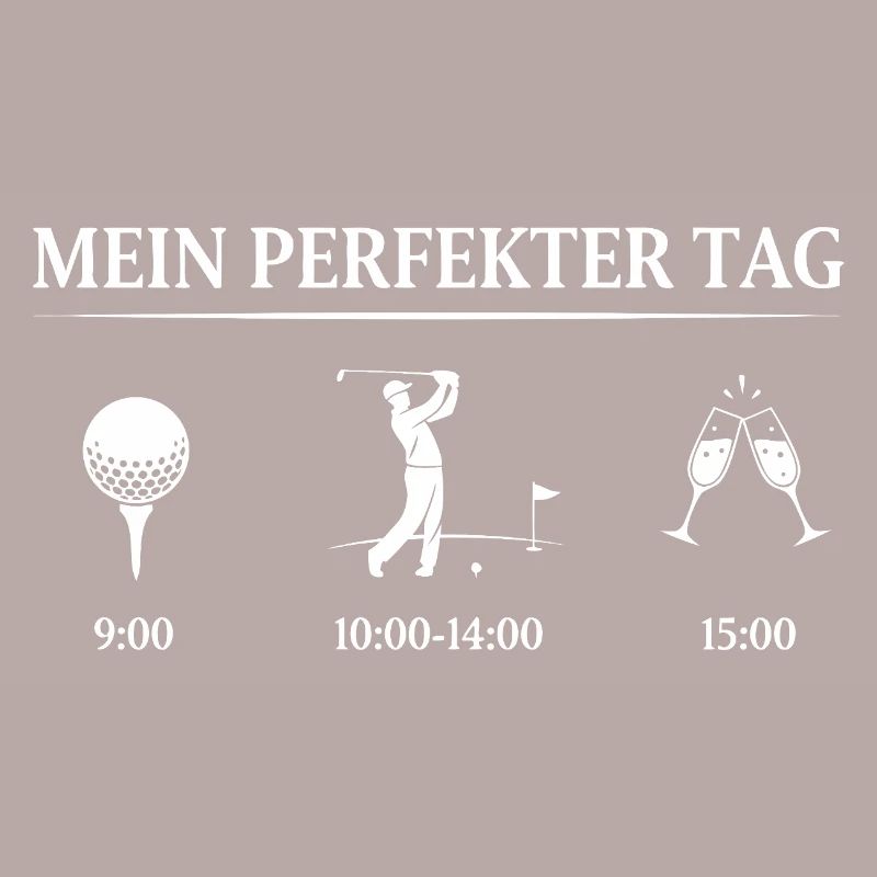 Golf Perfekter Tag