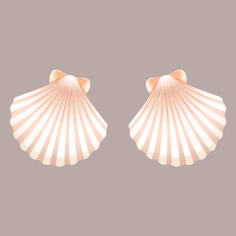 Shells bikini costume bra shell