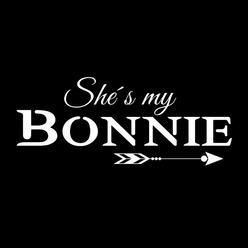 Bonnie & Clyde 2 (part1) Partnerlook love Geschenk