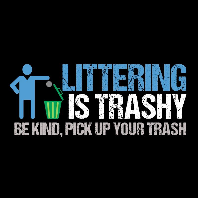 Les déchets sont trash