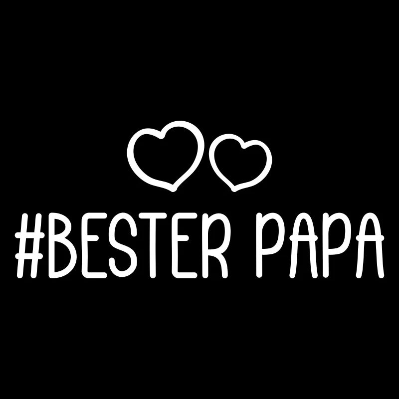 Bester Papa Herzen Liebe