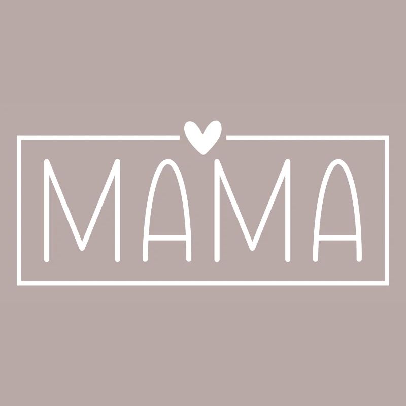Mama Rahmen Herz Mutter Liebe Muttertag Geschenk