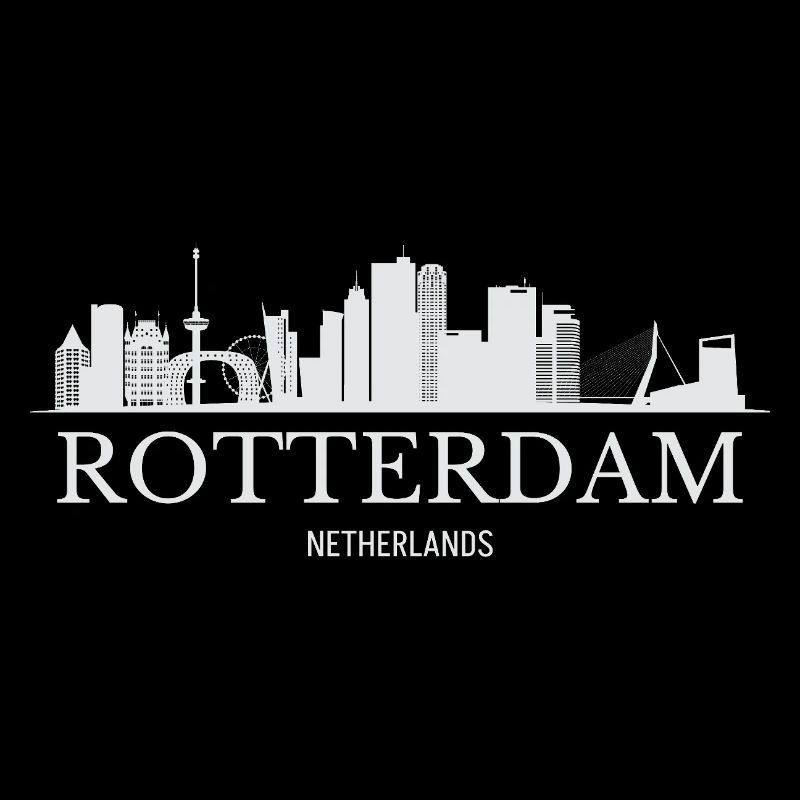 Rotterdam Skyline, Rotterdam Pays-Bas