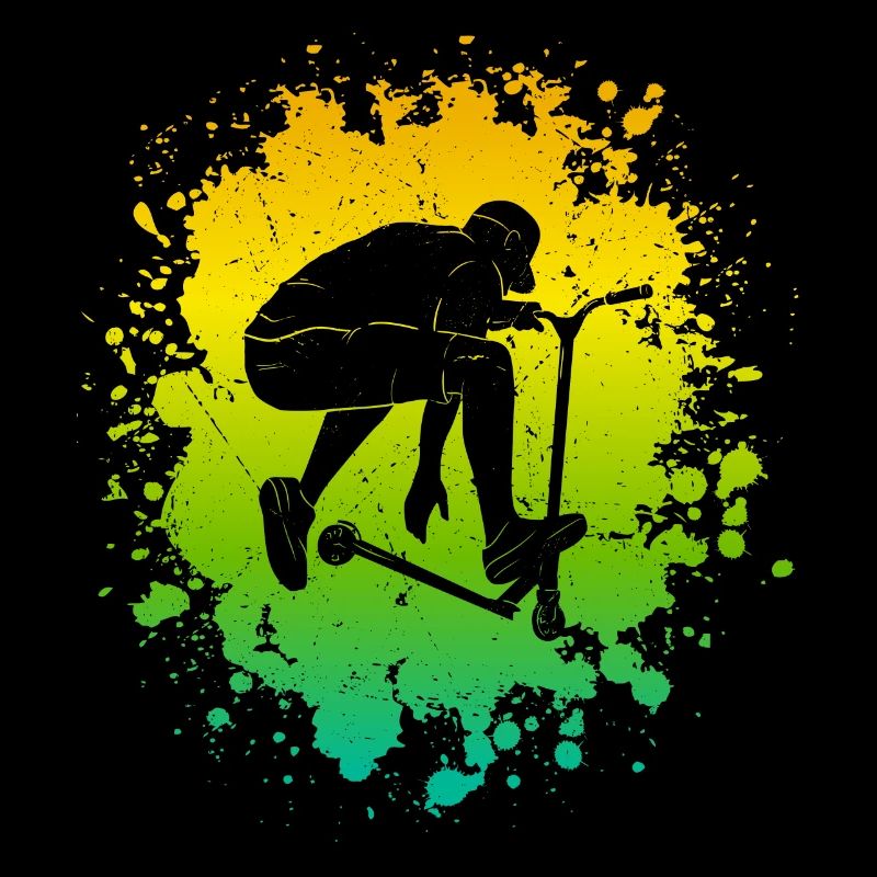 Stunt Scooter Tricks Stuntroller Roller Tretroller