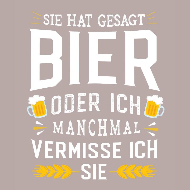 Bier oder ich - Beziehung