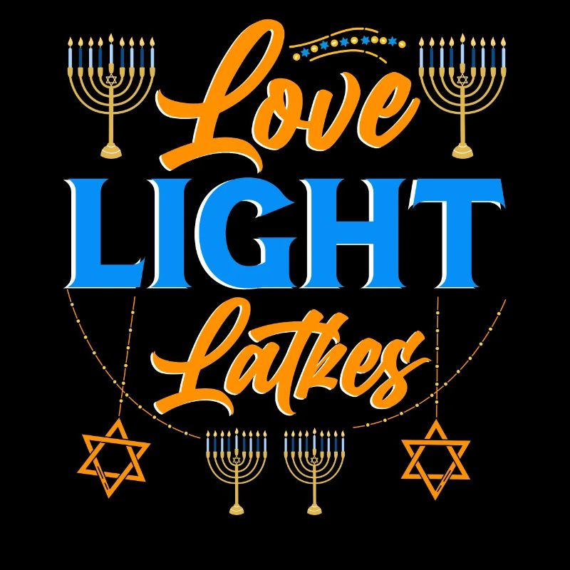 Hanoukka Hanoukka Dreidel Latkes Hanoukka