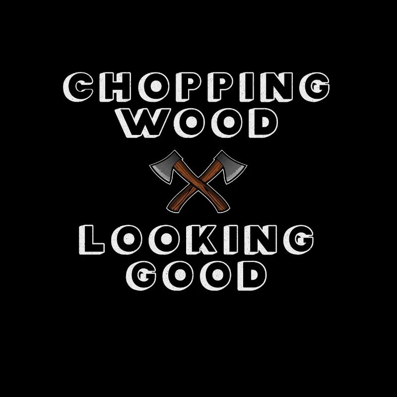 Holz hacken geschenk idee holzfäller