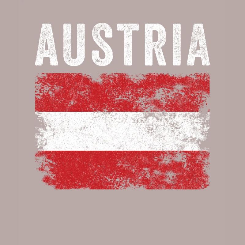 Austria Flag Distressed - Austrian Flag