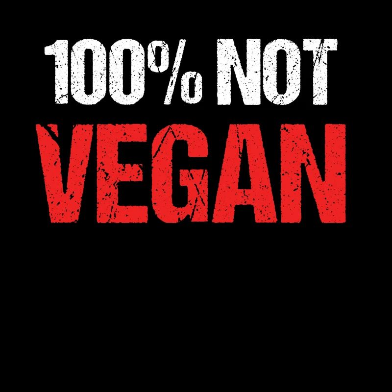 Fleischfresser Shirt Anti Vegan Fleisch Geschenk
