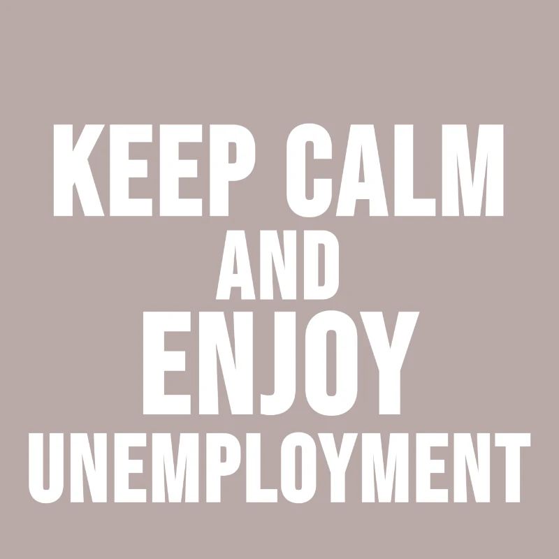 Arbejdsløs skjorte Hartz 4 Arbejdsløshed Gave