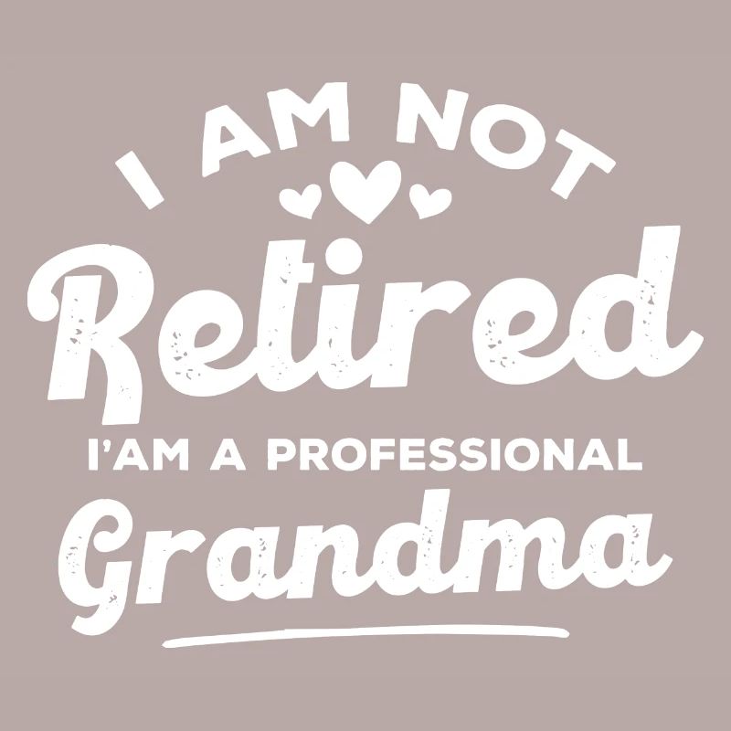 Ich bin eine professionelle Großmutter