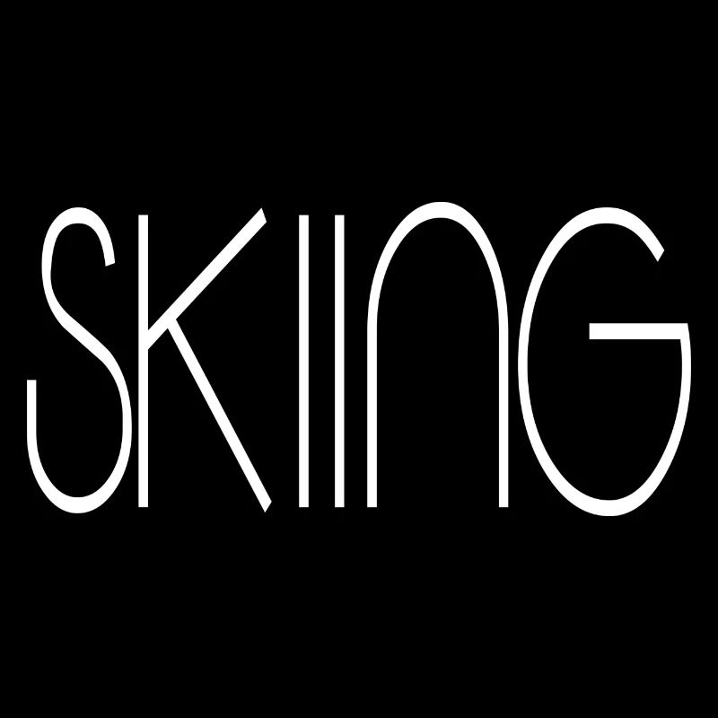 skiing