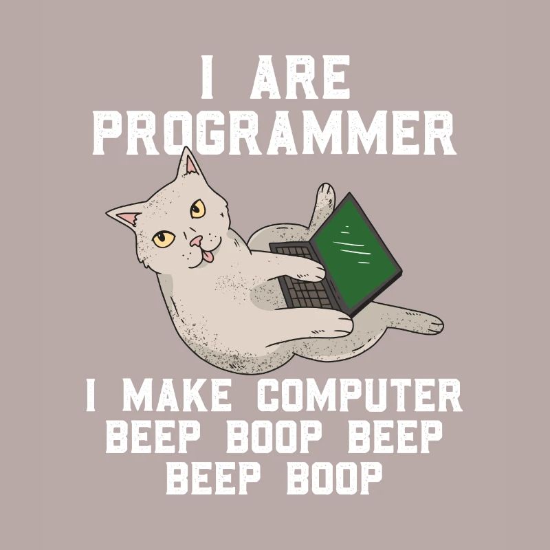 Programmierer Katze