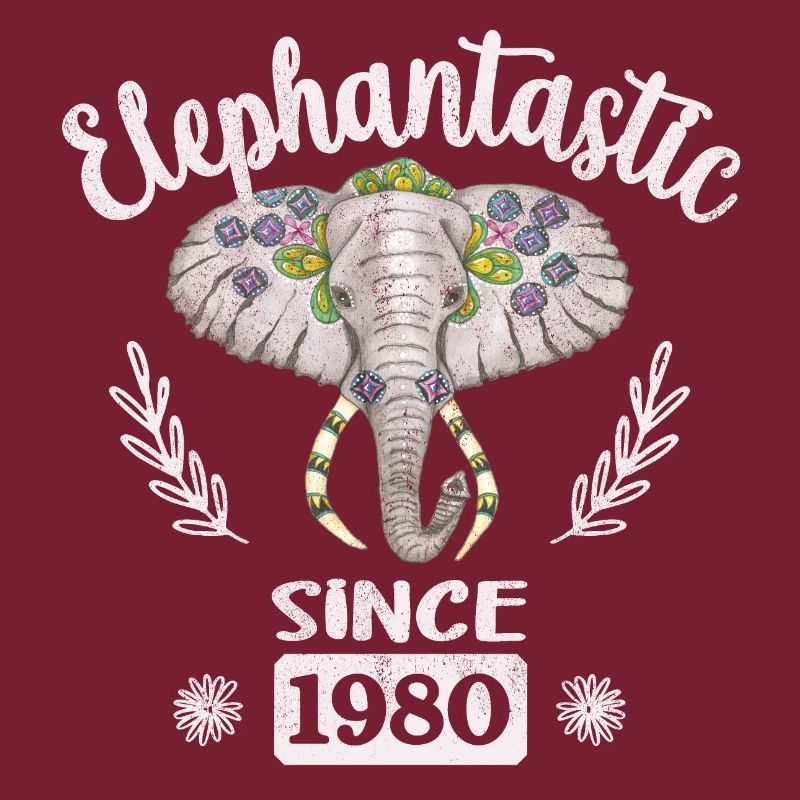 Elephantastic since 1980, Elephant Head Decorated