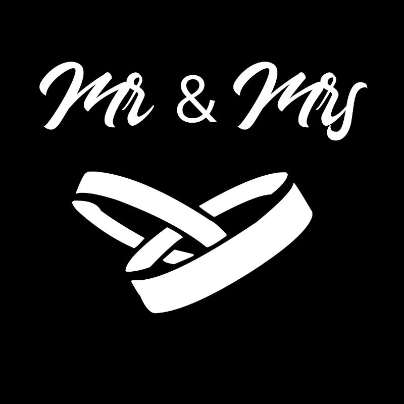 Mr & Mrs Hochzeit Geschenk