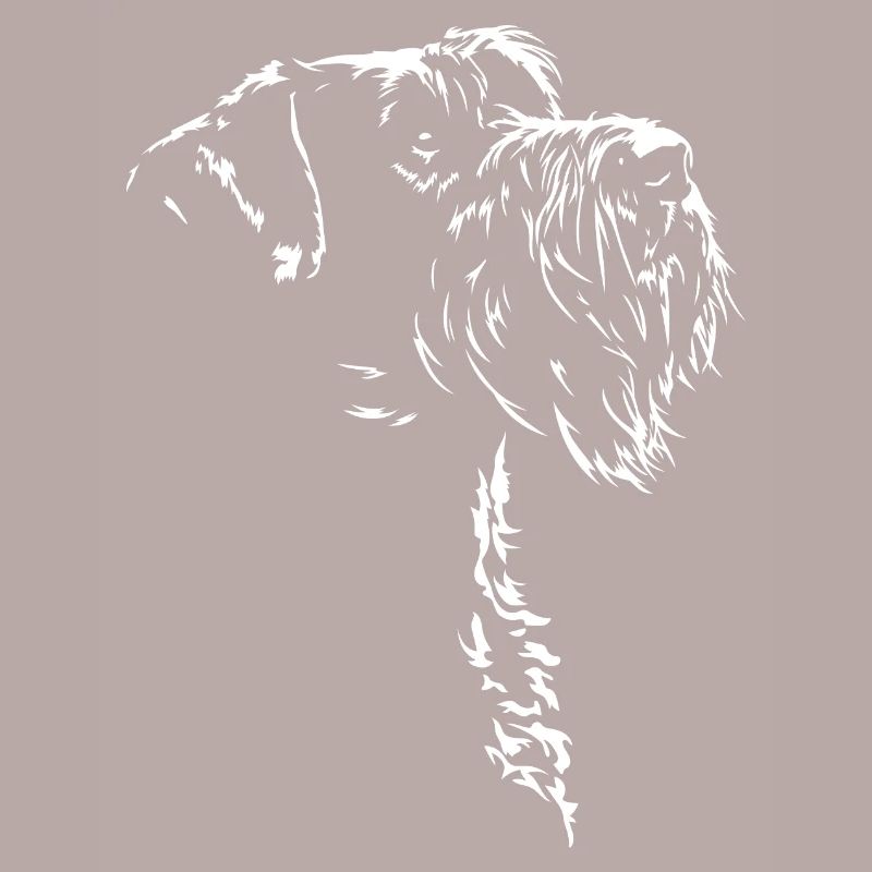 Silhouette de Schnauzer géant Chien Wilsigns