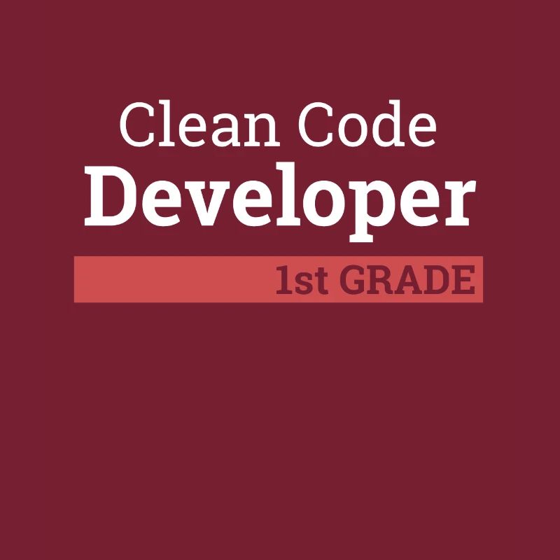 « Clean Code Developer second grade » | Programmer