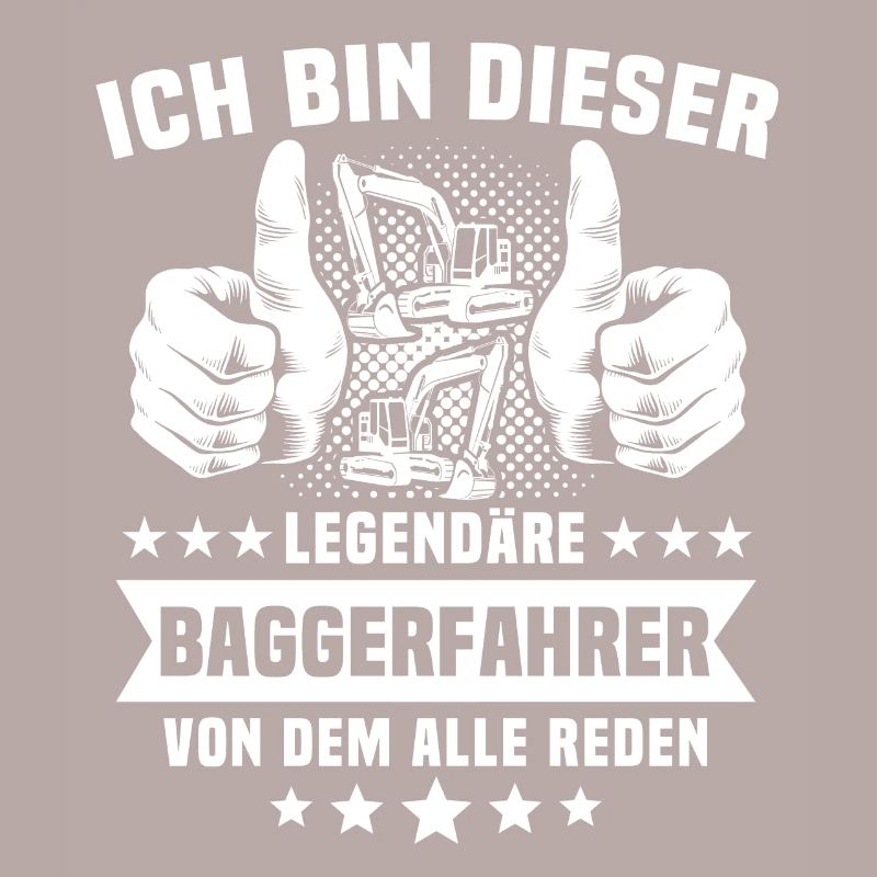 Baggerführer Bagger Baggerfahrer