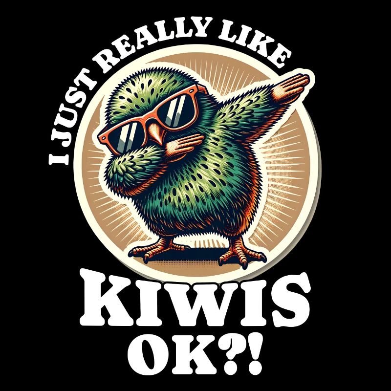 Ich Liebe Kiwi Vogel Spruch