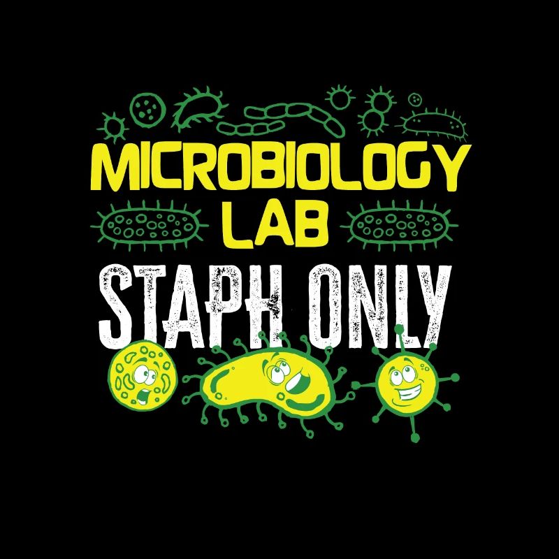 Microbiologist Microbiology Lab Staph Gift Idea