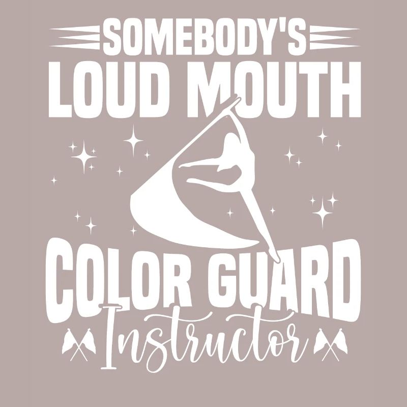 Winter Guard Instructor Colorguard Captain Gift
