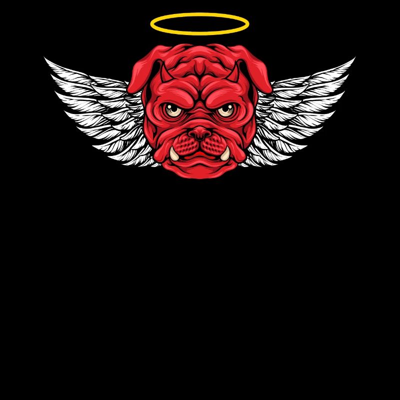 Devil Pitbull Dog T-Shirt