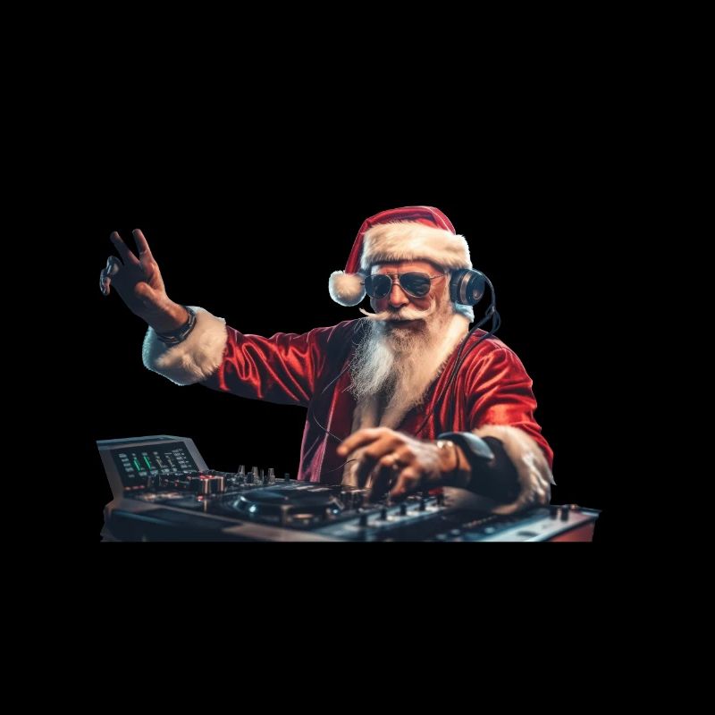 Lustige Weihnachtsdesigns Mit Dem Weihnachtsmann
