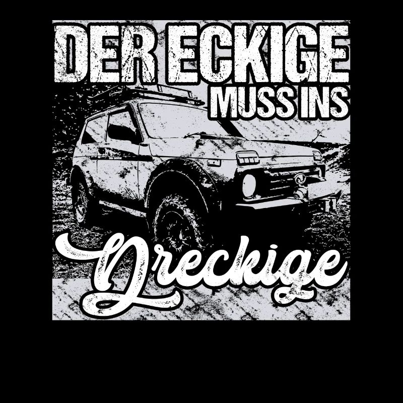 Der Eckige muss ins Dreckige Offroad Lada Niva 4x4