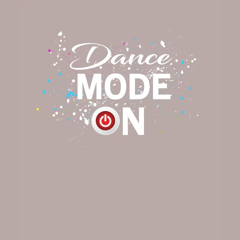 Dance Mode On - cool disco dancing design