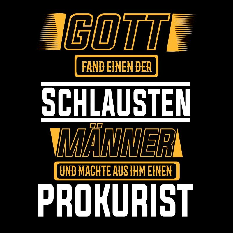 Prokurist, einer der schlausten Männer der Welt