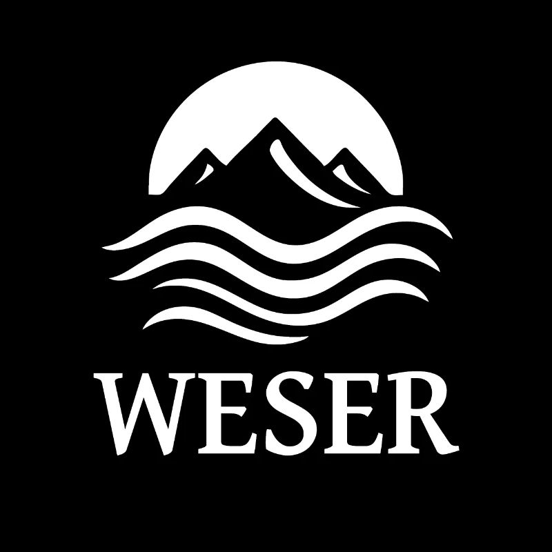 cool Weser river design for the river fan