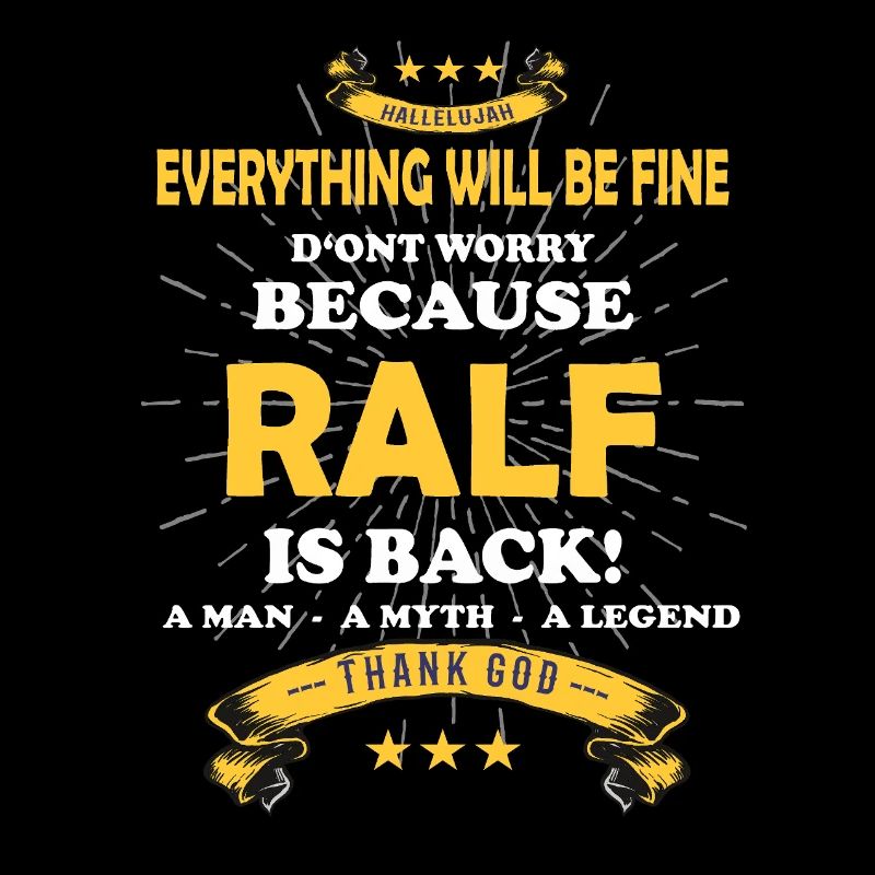 Everything will be fine Ralf Is back
