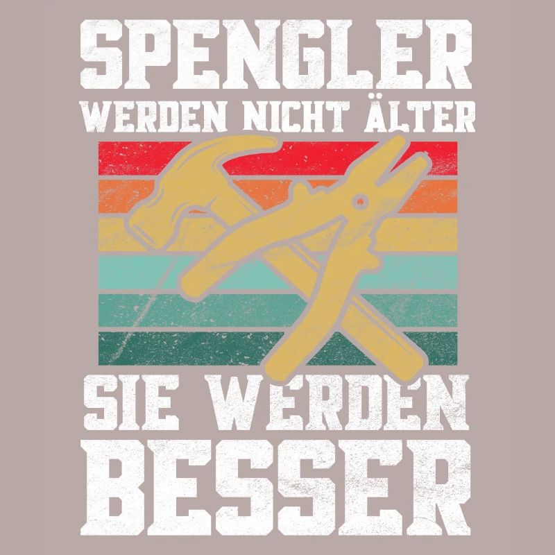 Klempner Spengler werden besser Retro