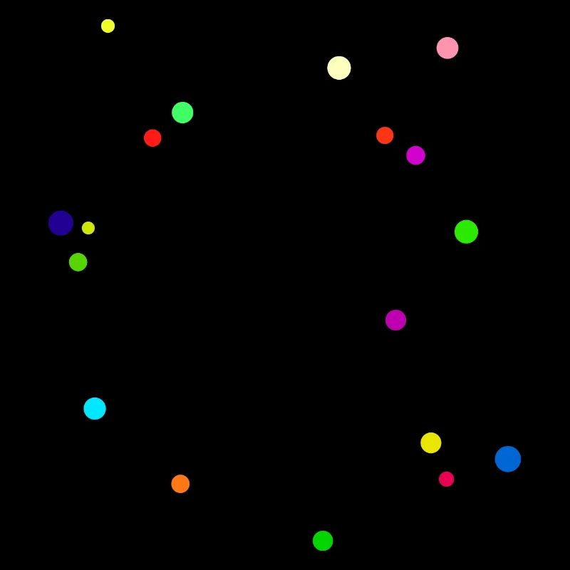 HAPPY WITH CONFETTI