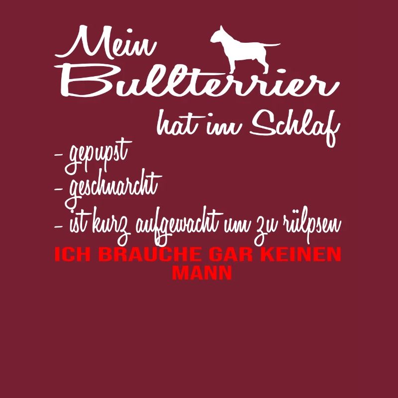 Bullterrier Hund Haustier Vierbeiner Ehemann
