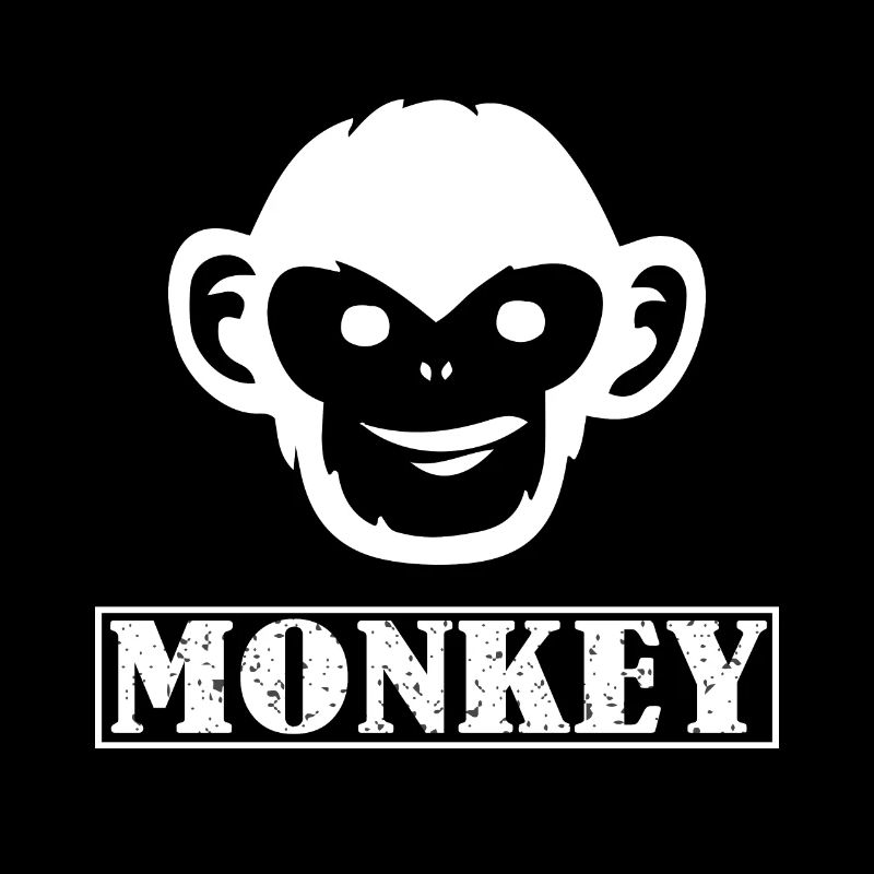 Affengesicht Monkey Kindergarten Geschenk