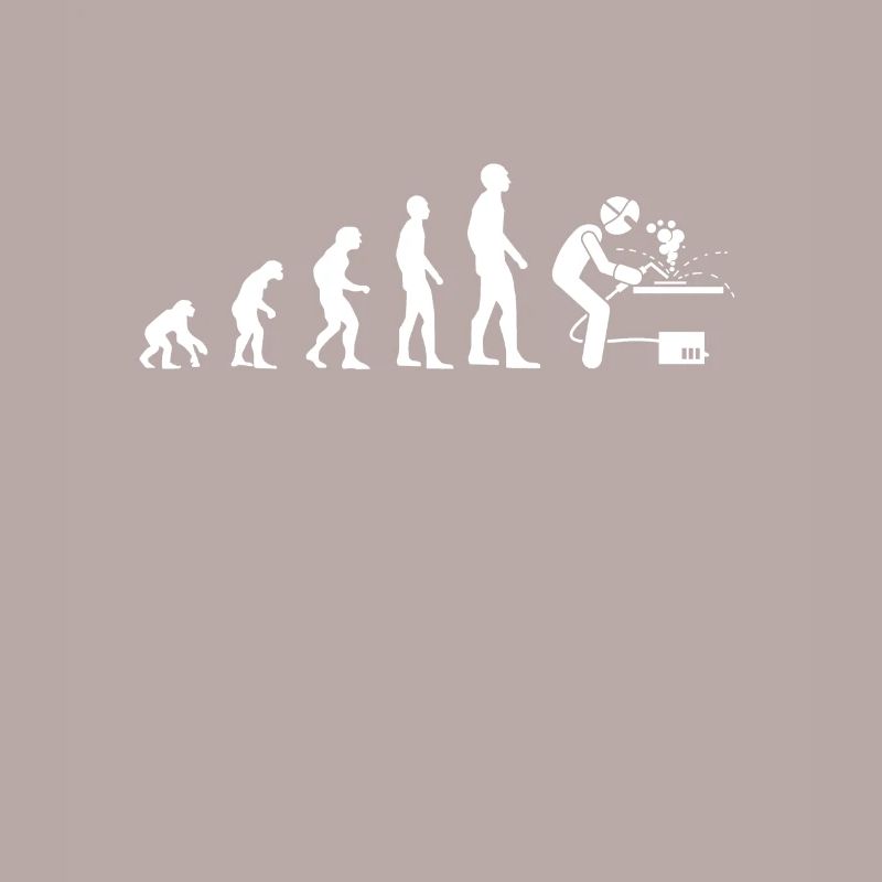 evolution schweisser humor schweissmann geschenk