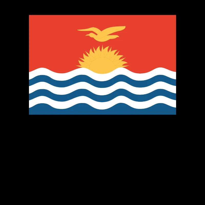 Drapeau officiel de Kiribati Gilbert Gilbertes Pays