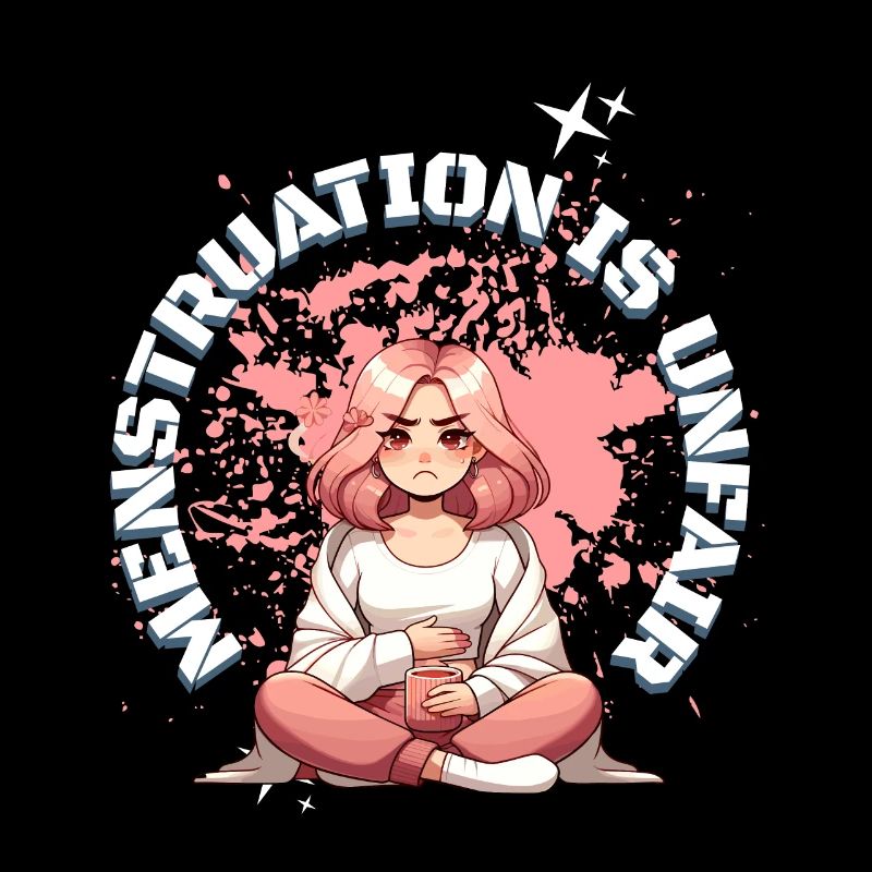 Menstruation Is Unfair: Cool Design About