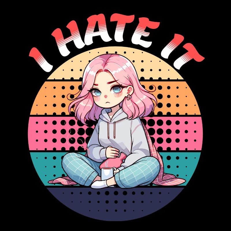 Periode I Hate It Regenbogen Stil