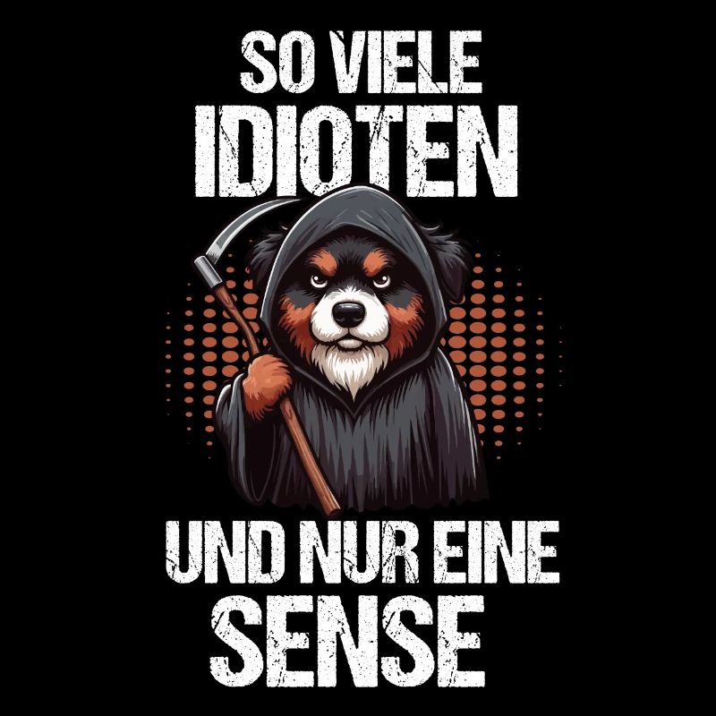So Viele Idioten Australian Shepherd Aussie hund