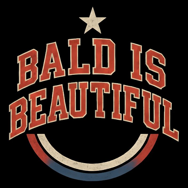 Men's Bald Gift Idea Bald Is Beautiful