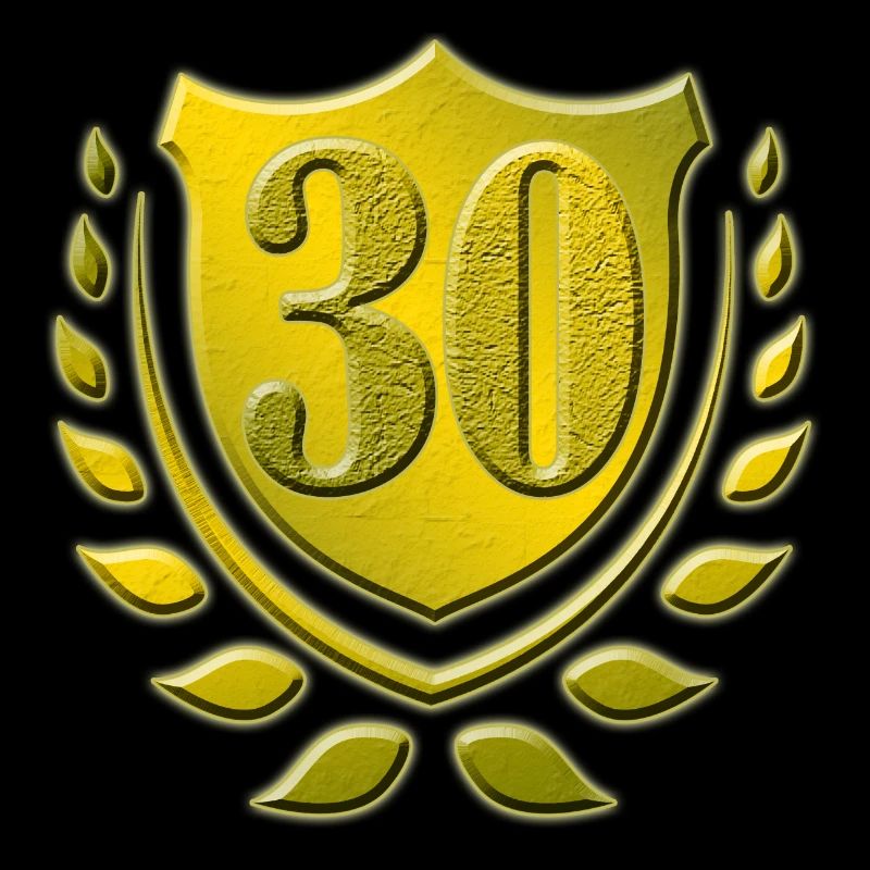 30 Jahre, 30. Geburtstag, Jubiläum